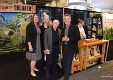 Kathy Stephenson, Angela Daniels, Bob Koehler and Kevin Moffit from USA Pears